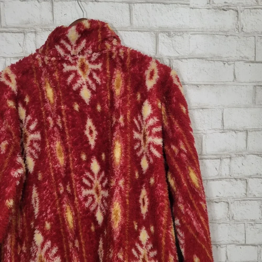 Maurices printed cozy jacket